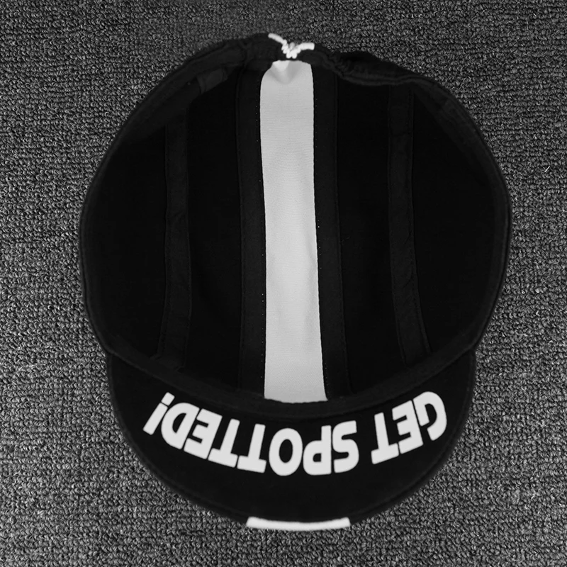 Wholesale Printing Cotton Bike Bicycle Cap Design Your Own Custom Cycling Cap