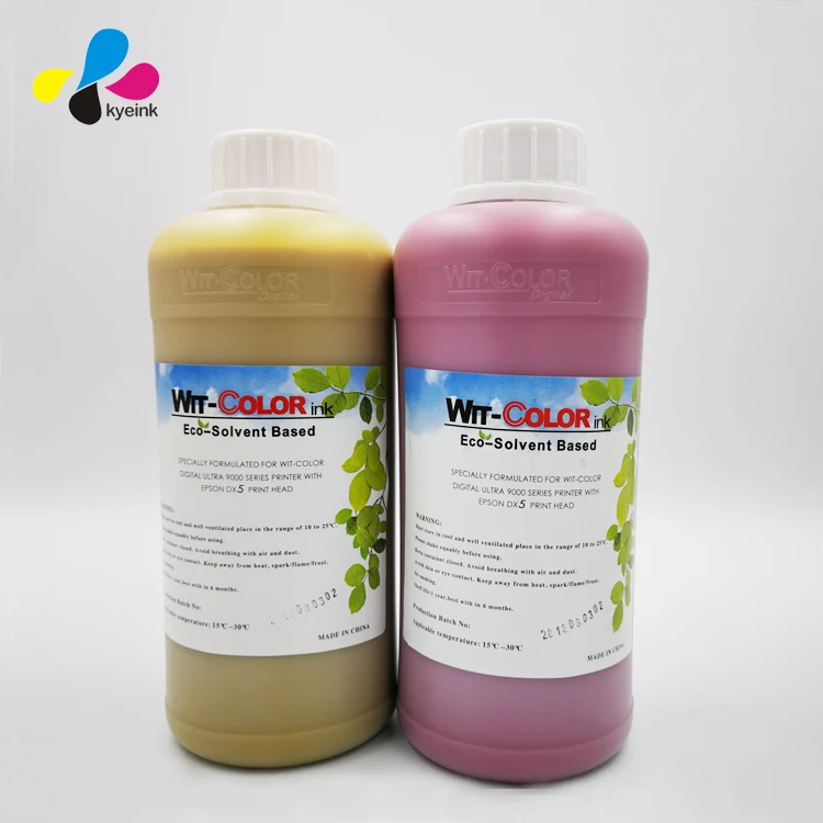  Ультратонкие экосольвентные чернила wit color ultra