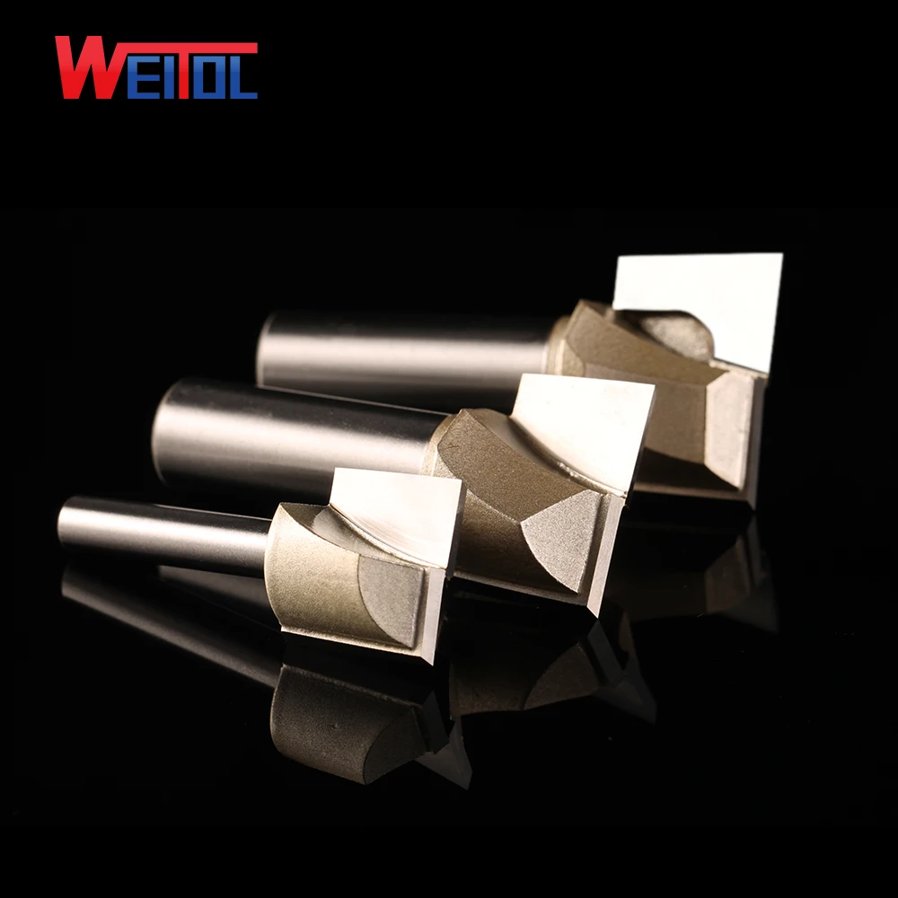Weitol CNC  woodworking tools round cleaning bottom engraving bit with high quality