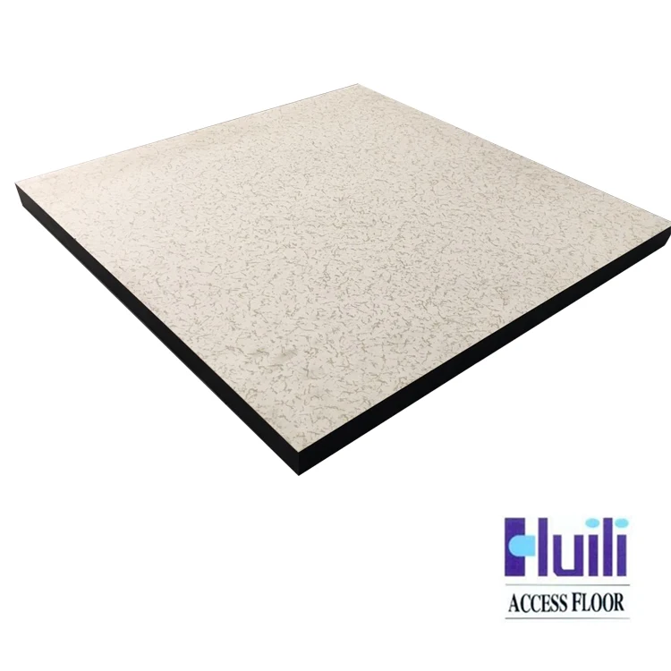 Antistatic HPL Finish Calcium Sulphate Raised Floor/Access Floor Panel with PVC band edge