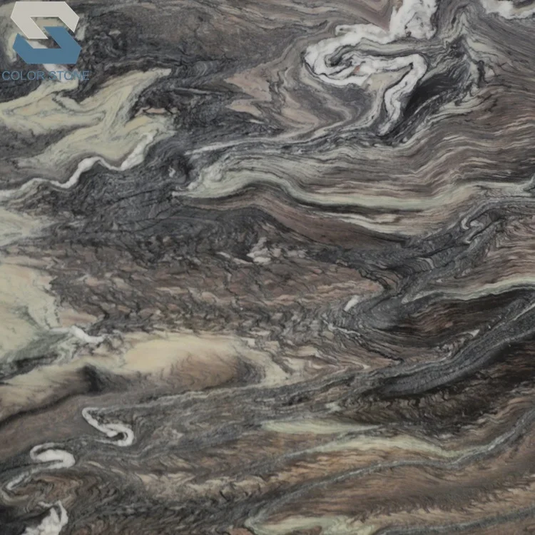 Natural Polished brazil luxury Cipollino ondulato purple marble slab stone for wall  background bookmathed