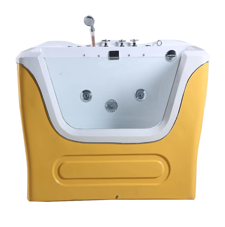 
hot tub dog bathtub massage machine pet spa pool High quality environment acrylic dog bathtub transparent dense bubbles lights 