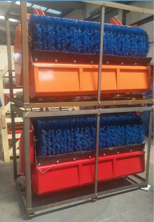 Farm 3 point hitch PTO drive tractor street sweeper road sweeper with CE