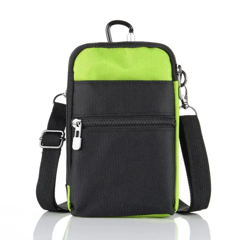 Fashionable Family Men Ladies Black Nylon Rfid Passport Holder Travel Wallets
