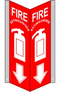Extinguisher Reflective PVC Sign,Fire Extinguisher Sign
