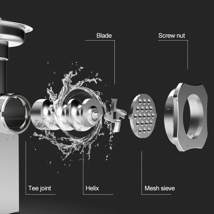 Meat mincer machine industrial sausage meat mixer electric Meat Mincer with CE