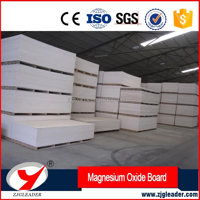 Decorative Superior Mgo Wallboard Fireproof First Grade Mgo Board For Building Materials