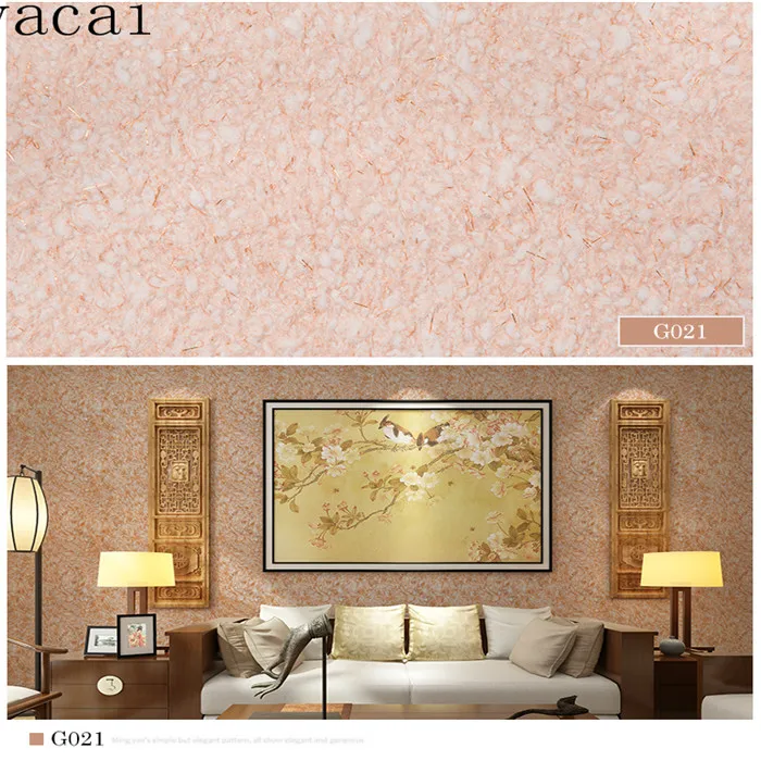 
Yacai стены роскошный бархат материалы обои для украшения интерьера 