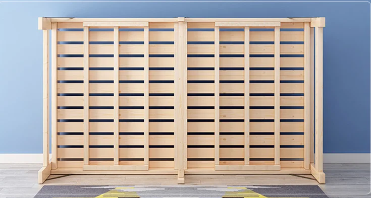 Fashion Best Selling Products High Quality New Design Bedroom Furniture Designs Double With Storage Folding Wooden Bed