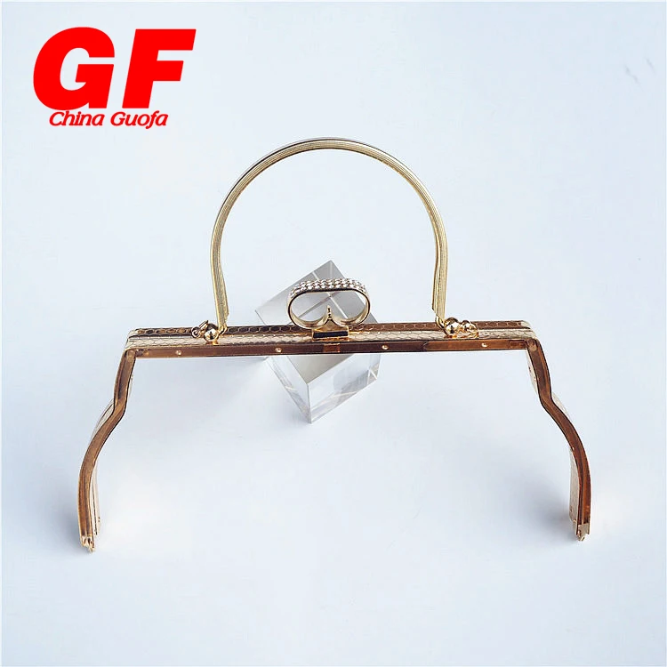 2021 top-selling clutch frame Manufacturer of custom bag accessories metal purse frame