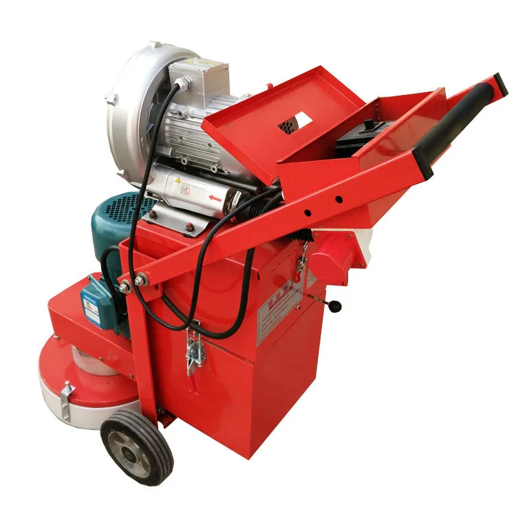 concrete floor polishing machine with vacuum