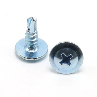 Chinese manufacturer Oukailuo SS304 M4x8mm cross recessed wafer/button head self tapping Drilling screw for wood