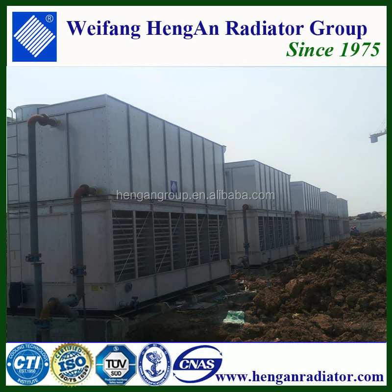 water saving evaporative type water cooling tower design Easy To Maintain