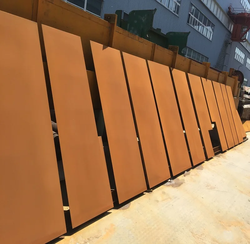 Стальная настенная панель Corten 3 мм CORTEN B облицовочная цена m2