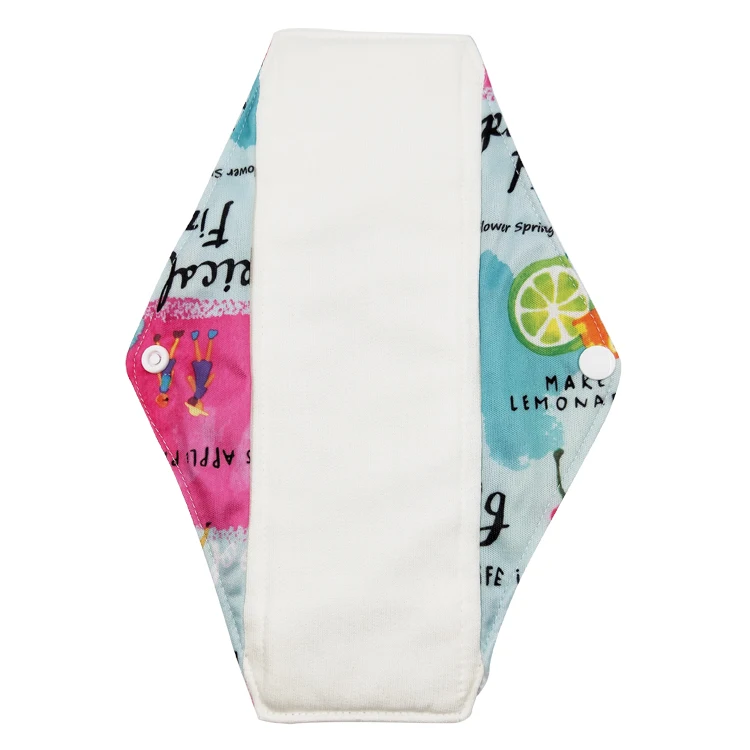 
PORORO lady cloth menstrual pads washable bamboo cotton reusable sanitary napkin pad  (60763869822)