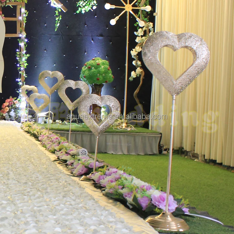 Decorated Floor light for Wedding or event stage