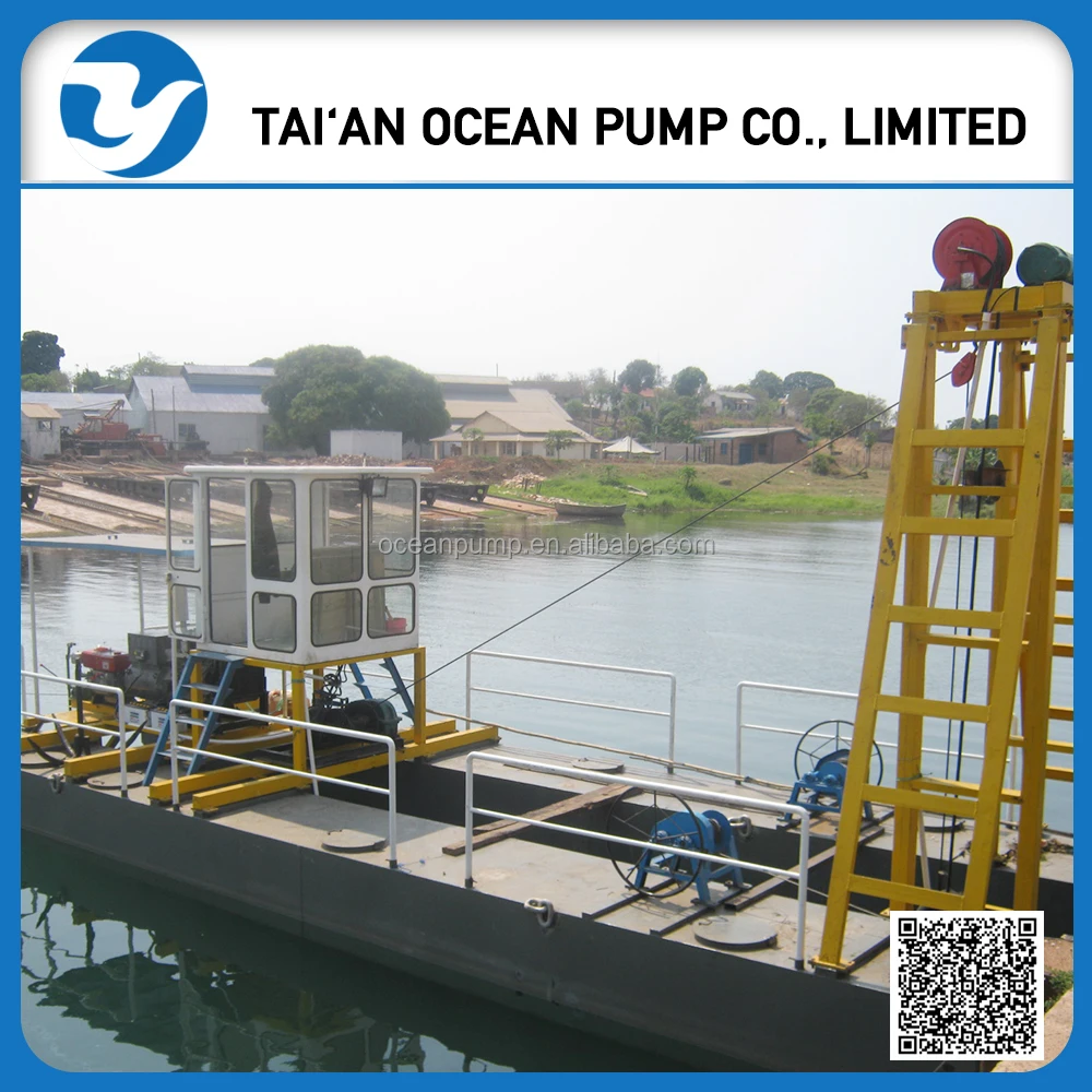 River cleaning sand suction extraction machine