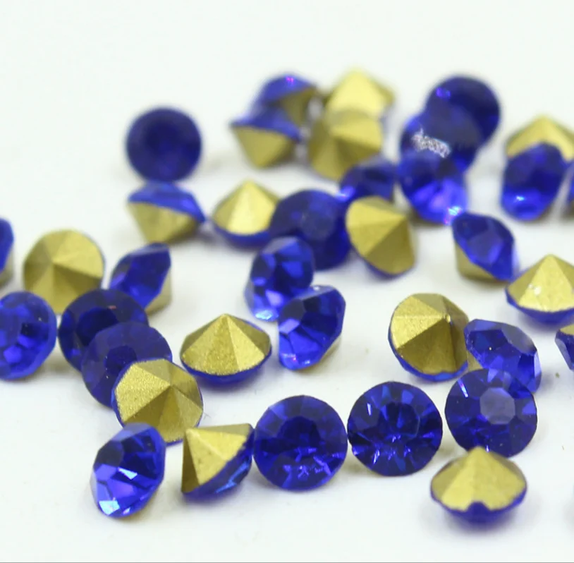 Crystal rhinestone synthetic colourful round rhinestone