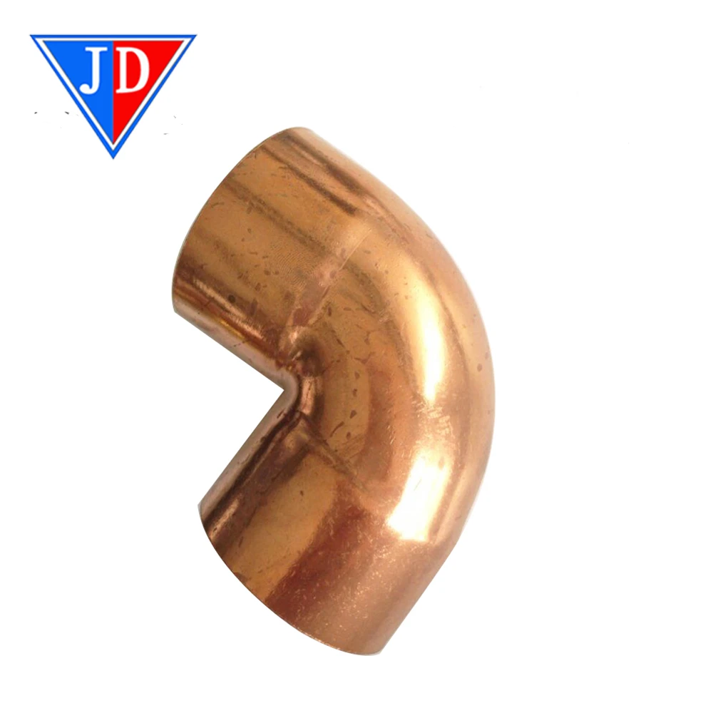 Pipe fitting 45 degree copper elbow