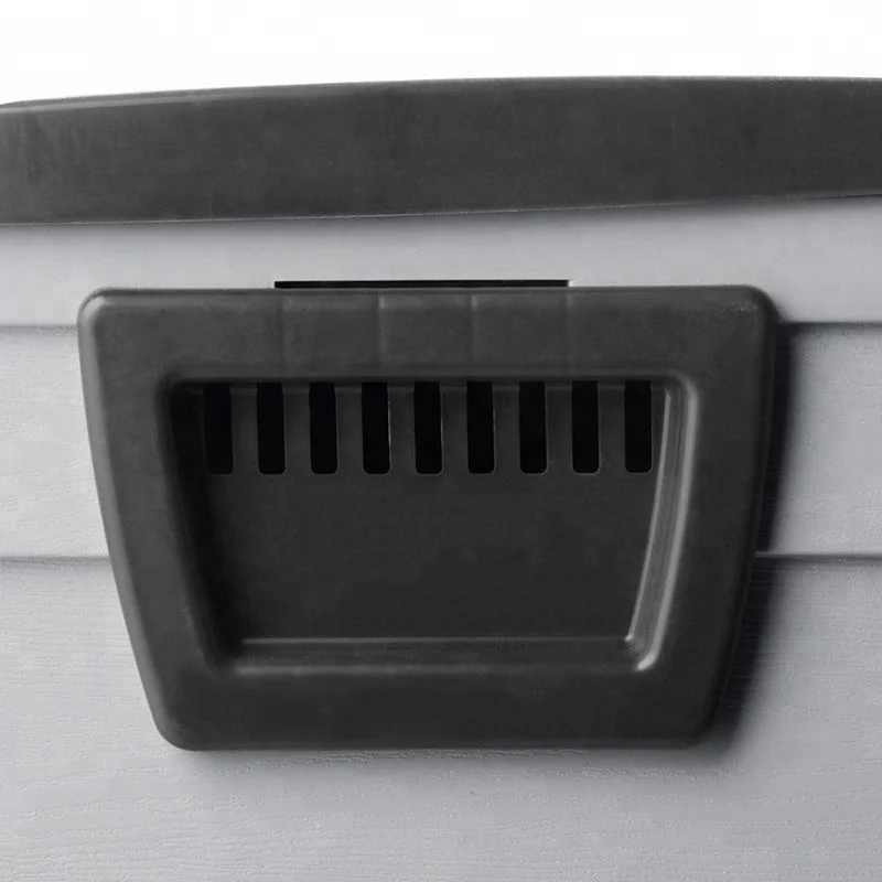 Plastic garden storage box