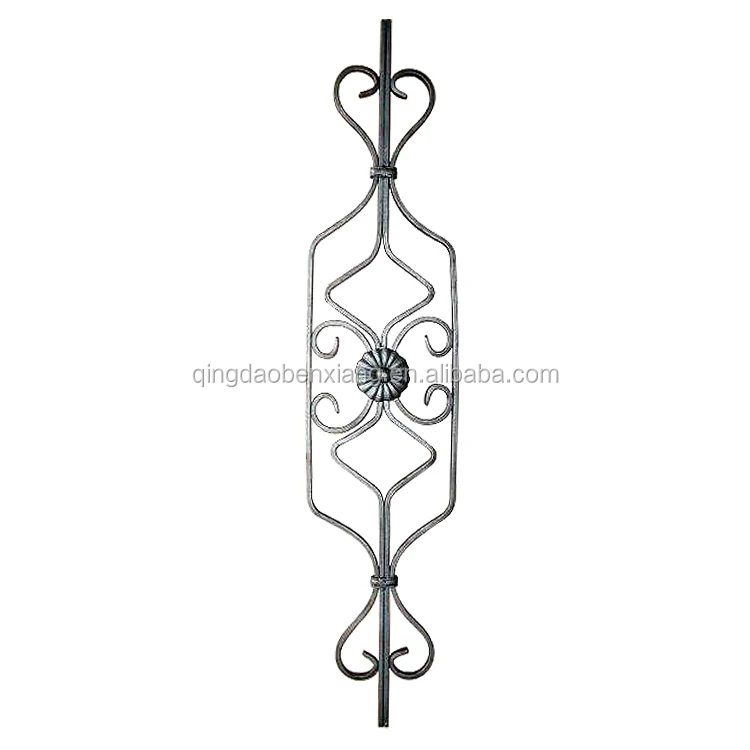 Хорошее Качество Китай опт Кованое железо стальные балясины кованые части железного забора