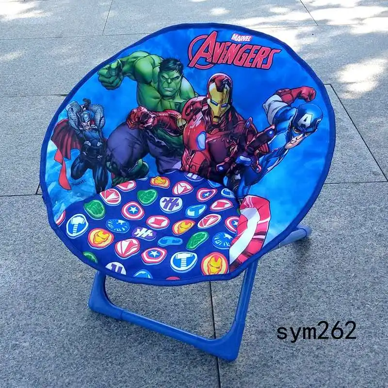 Hot selling Guangzhou baby moon chair portable fancy cartoon children folding chair