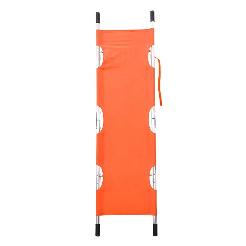 Four Folded Aluminum Alloy Stretcher for Hospital