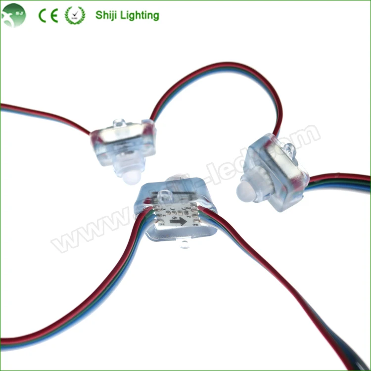 12mm ws2811/ucs1903/ucs512/ws2801/ full color led pixel module 5v