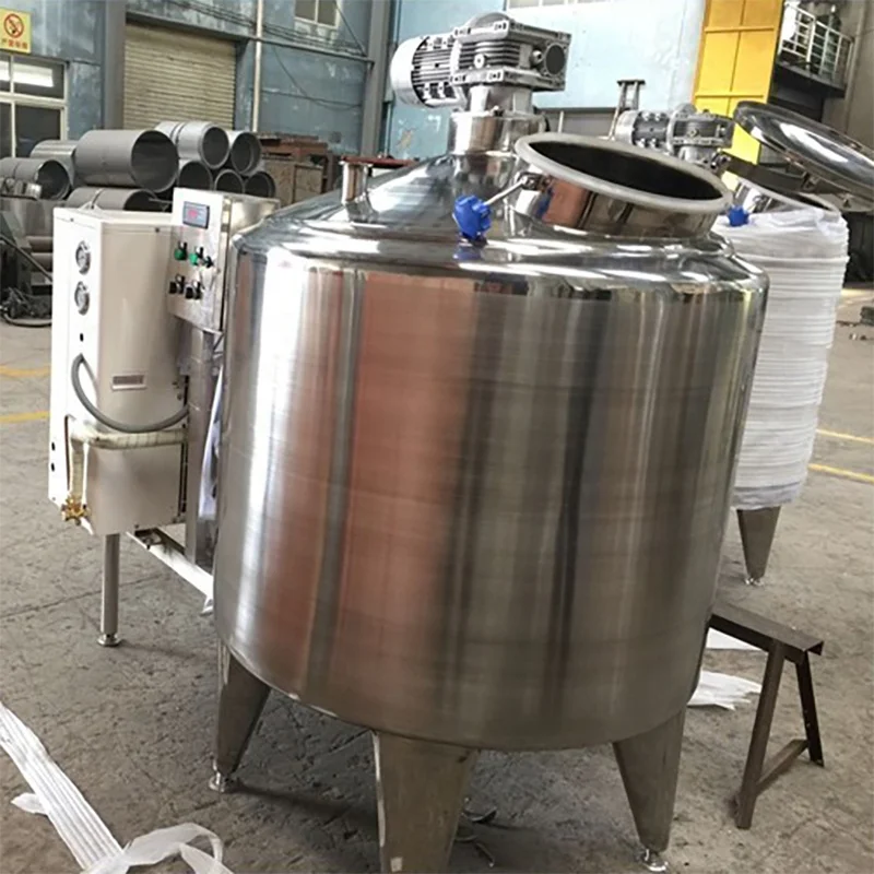 300L Fresh Milk Cooling Tank Dairy Farm Equipment