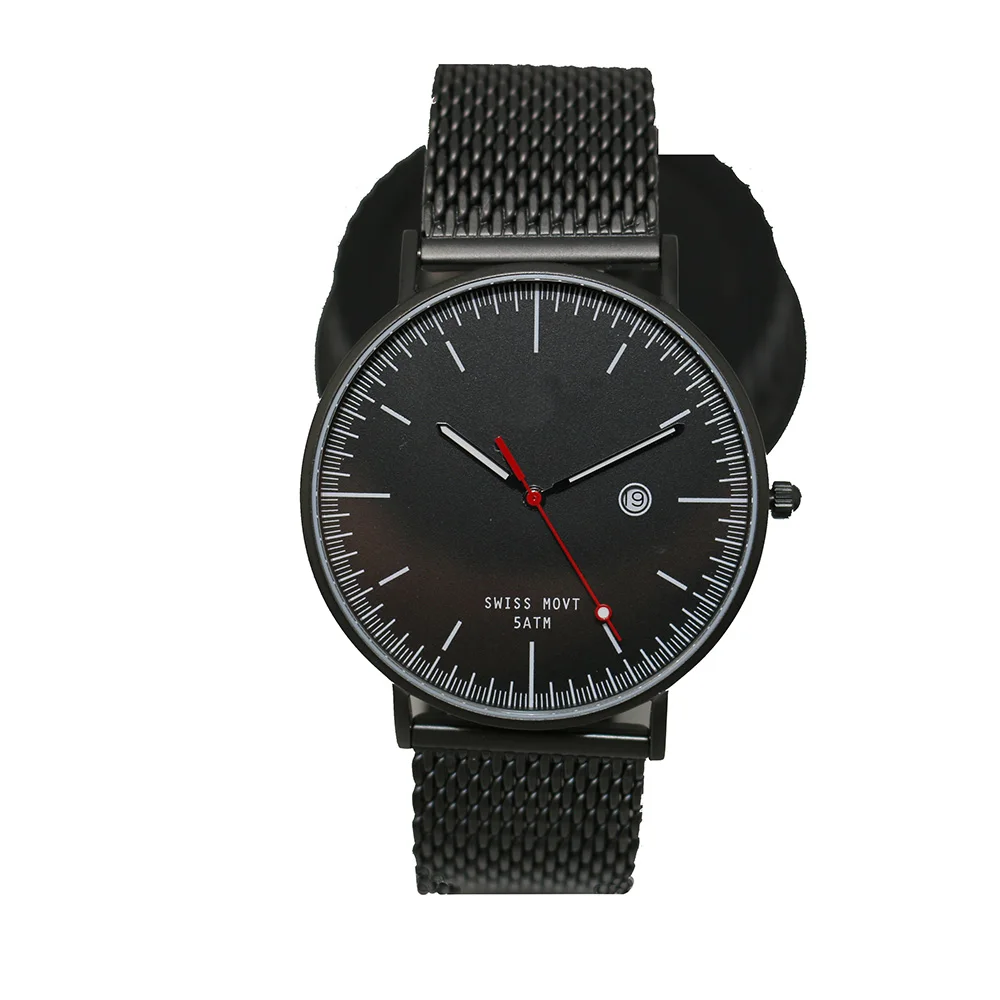 Classical Milan Band Ronda Quartz Movement Men Watches