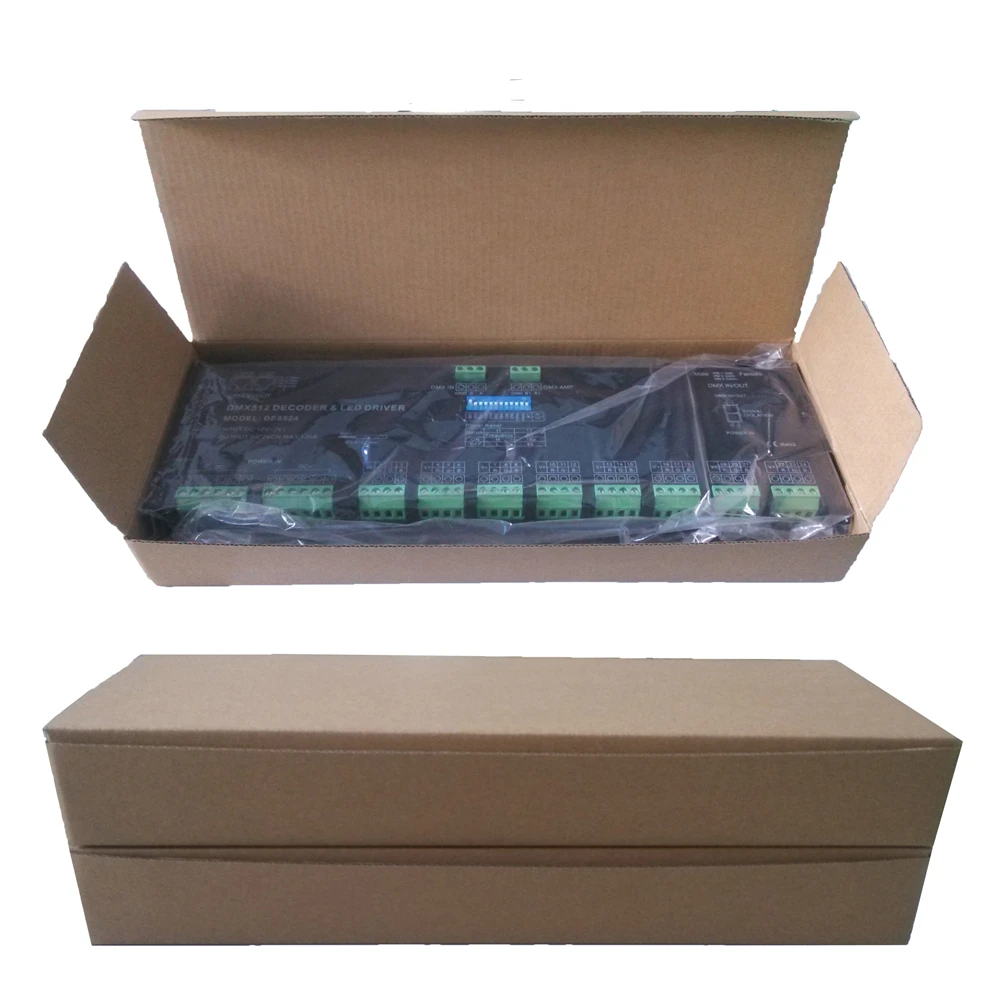 High Frequency 5Ax24CH Constant Voltage Signal Amplifier Function DMX512 Decoder DE8524