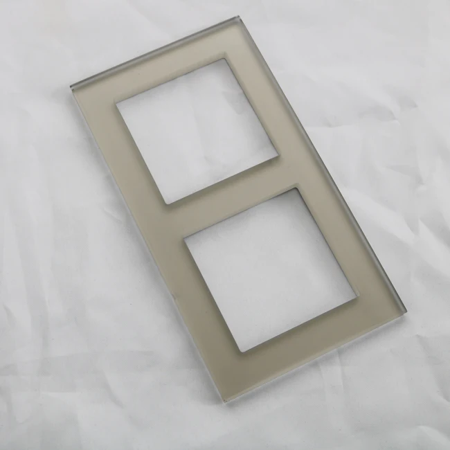 touch switch plate for wall glass touch button panel
