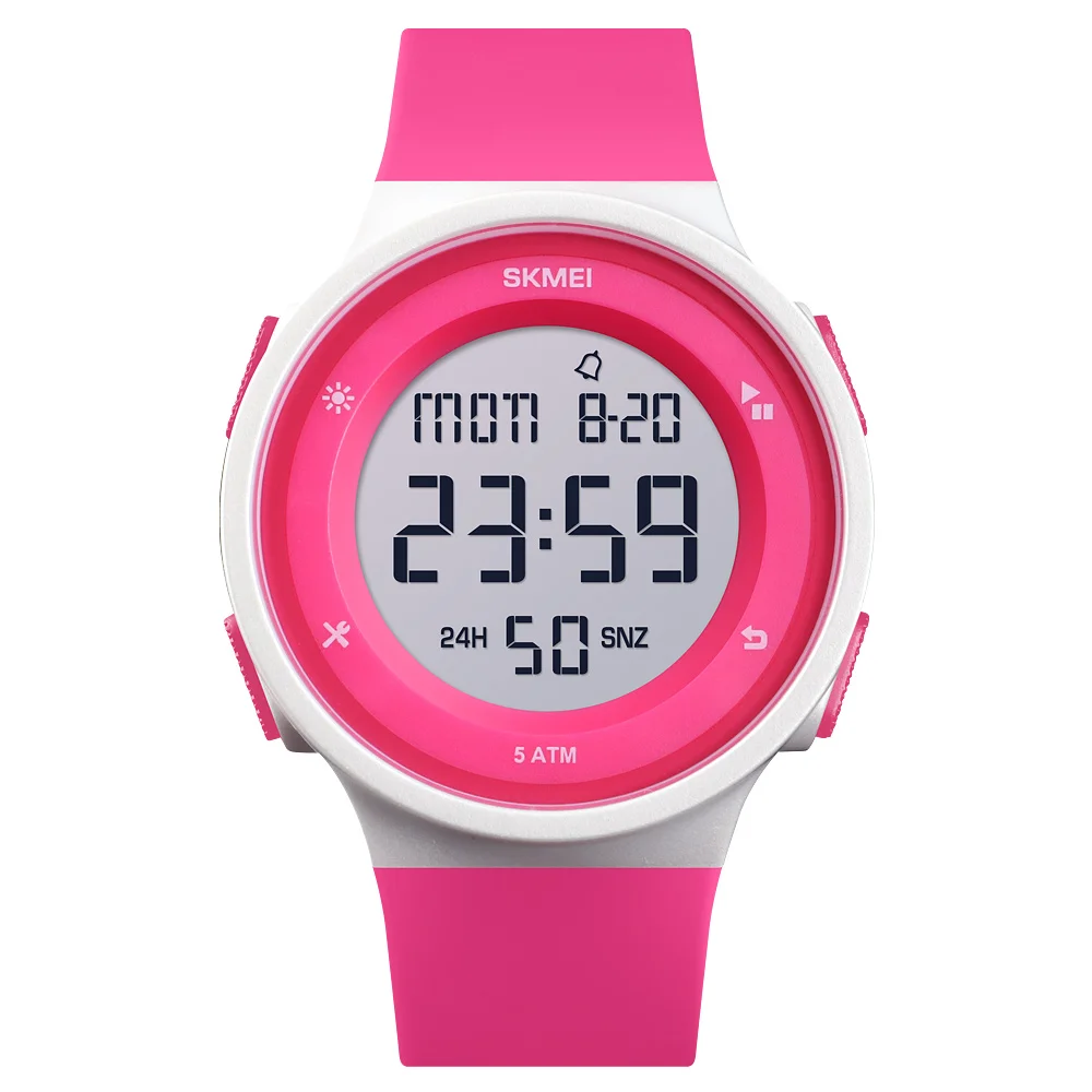 New china products for sale latest ladies wrist watches Skmei 1445 silicone led watch cheap price