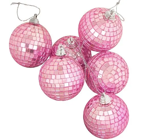 Factory Supply Christmas Hanging mirror ball reflective decorative ball bar disco