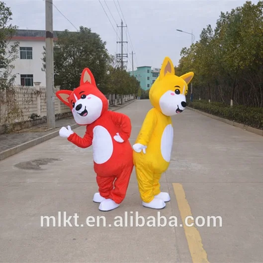 Mascot costume animal costume pet dog costume mascot for adults