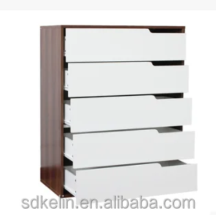 Bedroom wooden chest of drawer