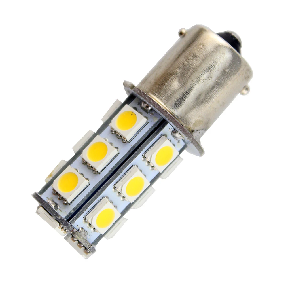 Автомобильные аксессуары p21w p21 5 Вт привело s25 лампы/1156 18smd 5050 S25 лампы/ba15s led 9-32 В