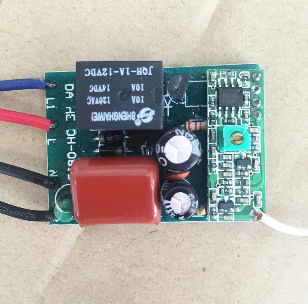 High quality 4 Channels Lighting system Remote Control Switch wireless 220V 4 ways