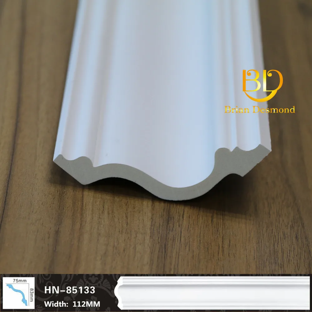 China Manufacturer European- style Decorative PU Crown Moulding for Interior Ceiling and Wall