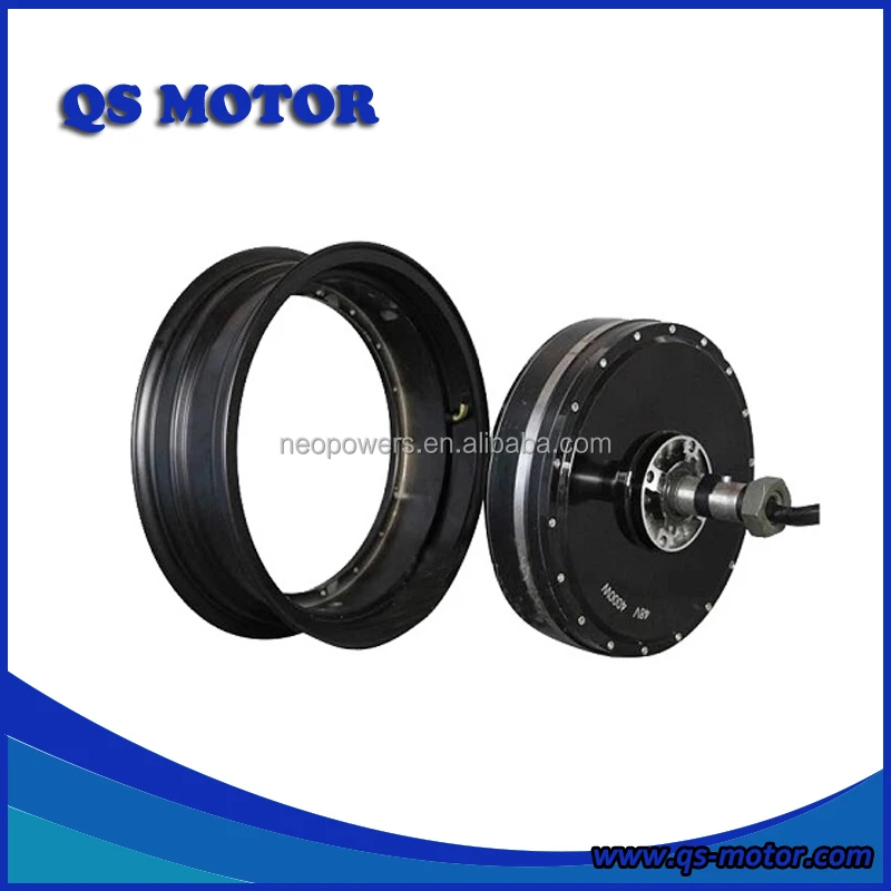 New QS Motor 13 Inch 273 Detachable Single Shaft Hub Motor 40H 3000W V2 Type