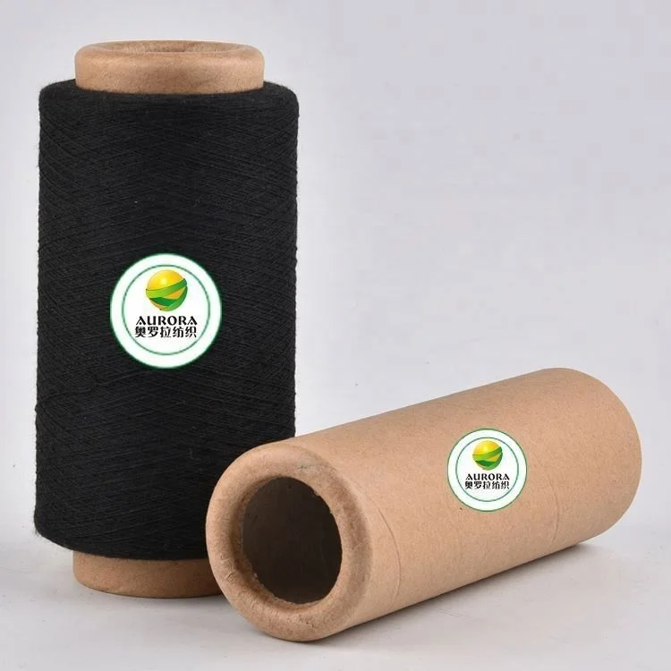 
Circle np fashion nm10/1 raw white glove knitting yarn open end weaving glove melange yarn for knitting 