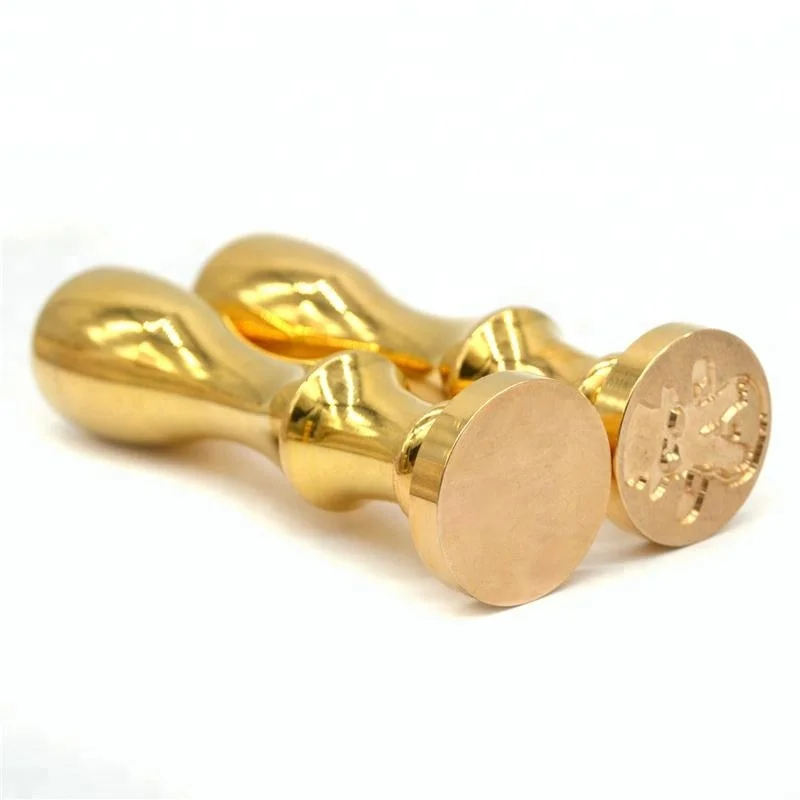 vintage your logo customized brass sealing wax stamp wax seals