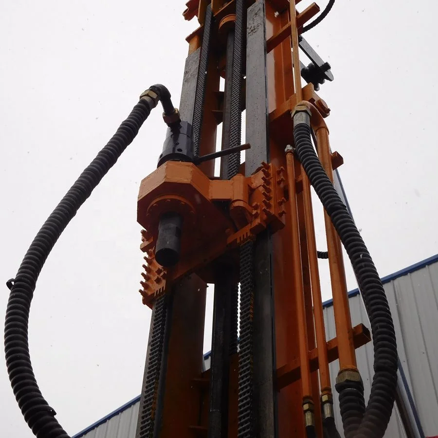 
JD-350 Crawler Mounted Multi-Function Mining Exploration Drilling Rig 
