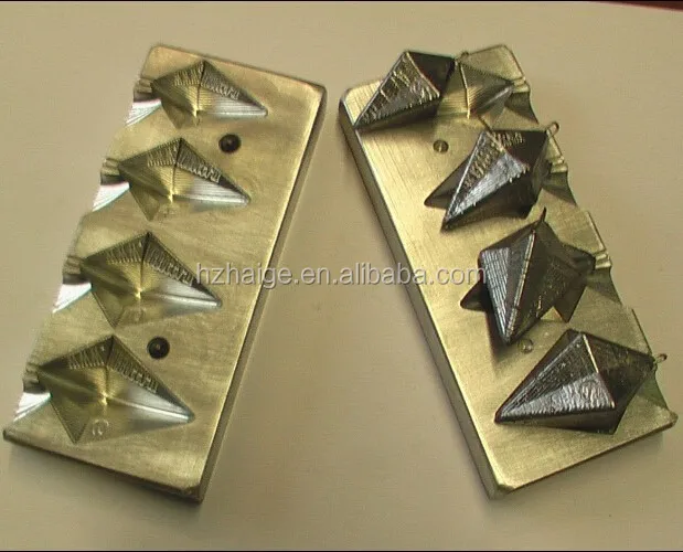 custom make casting fishing antimony mold