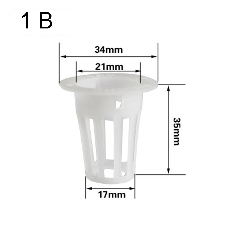 2inch Square Mesh Net Pot Cup for Hydroponic