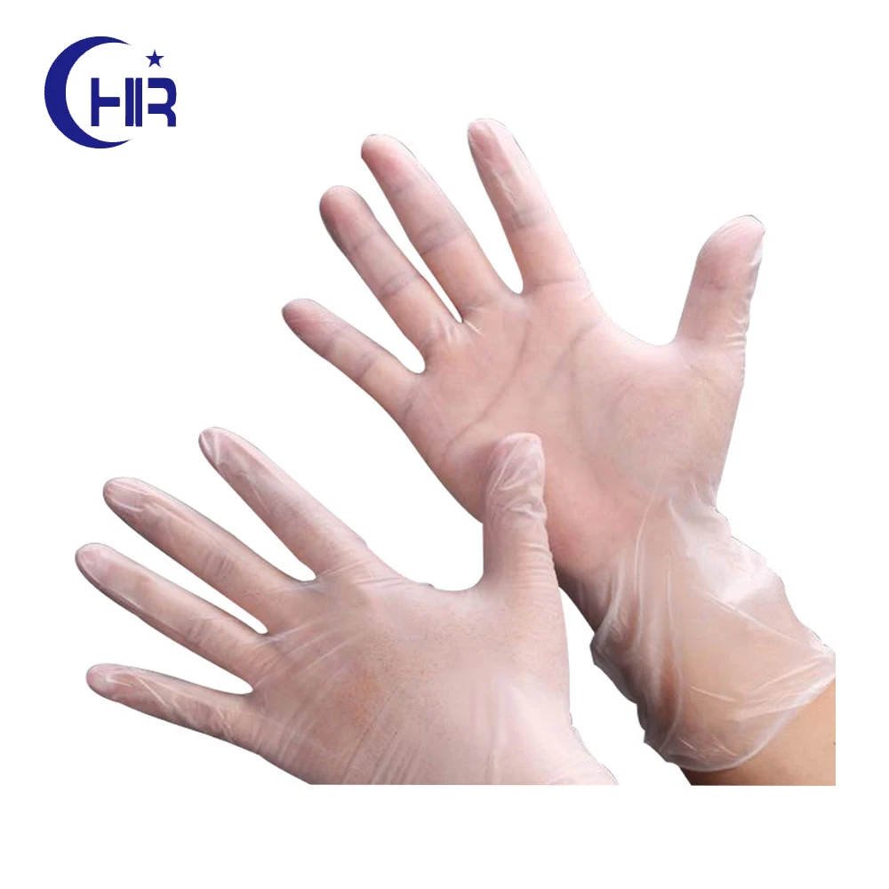 Wholesale Vinyl Powder Free Gloves Disposable Waterproof Transparent Manufacturer Household Examination PVC Vinyl Gloves