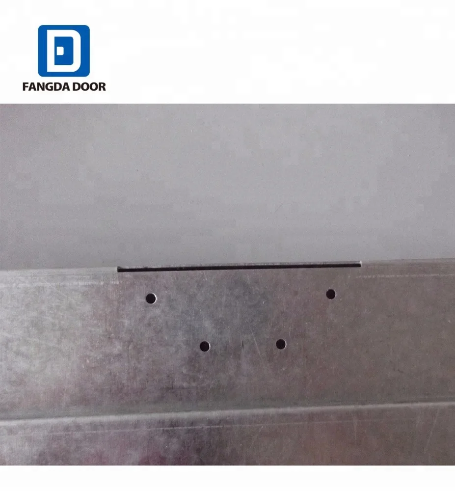 Knock down door frame, galvanized steel door frame