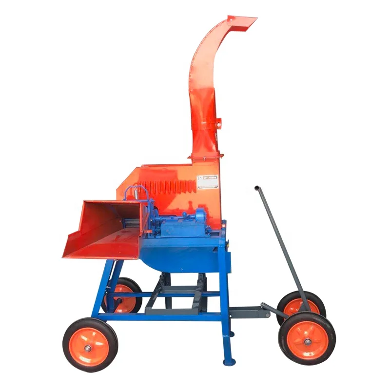 Высокая производительность Малый ручной Измельчитель Соломы мини резка резчик плющилка для машины