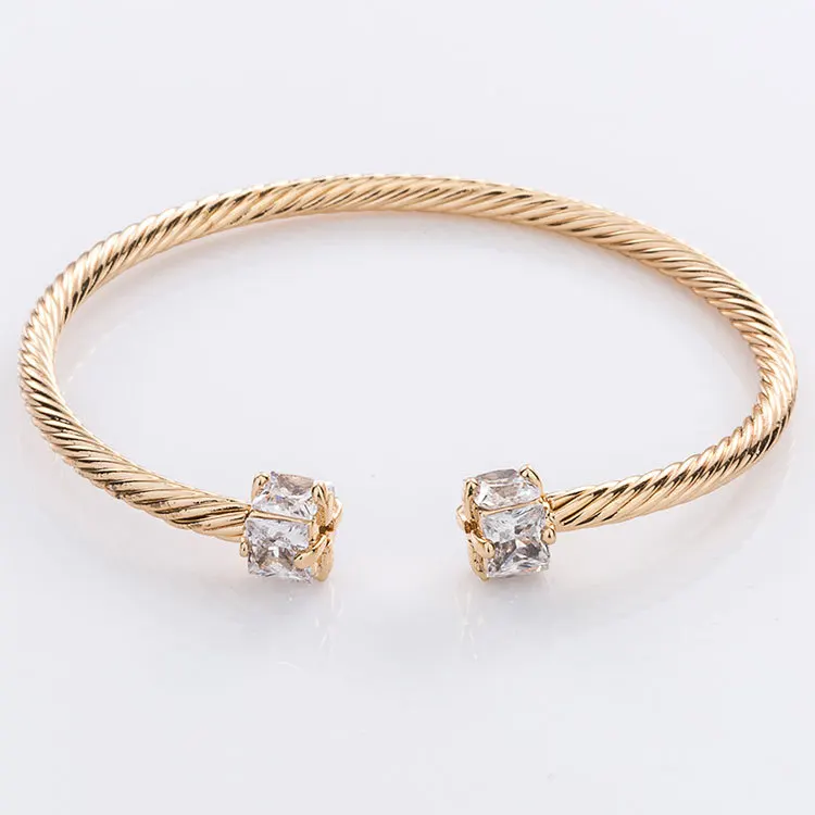 18k 24k new gold bracelet designs woman