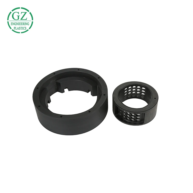 Производители процесс высокого качества по индивидуальному заказу износостойкий нейлон ударопрочный пластиковых деталей PA66 втулки